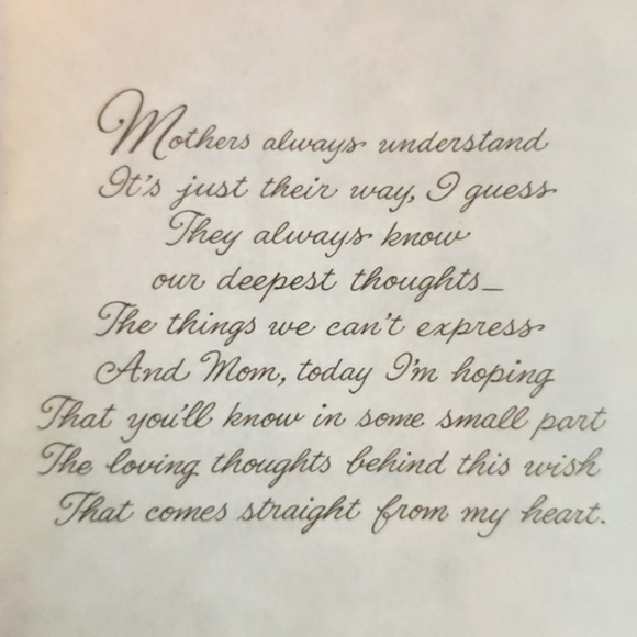 Vintage Happy Birthday to Mom Card - Picture 7 of 8